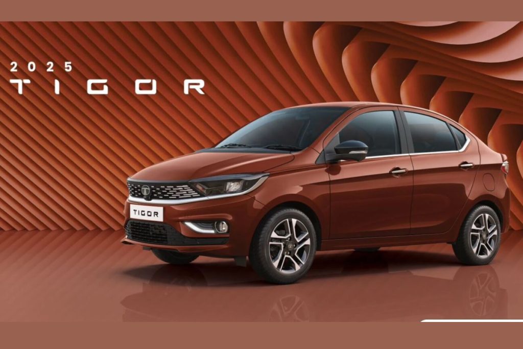 2025 Tata Tigor gets 360-degree camera, bigger infotainment screen