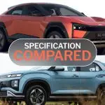 Hyundai Creta Electric vs Mahindra BE 6: Specifications Compared