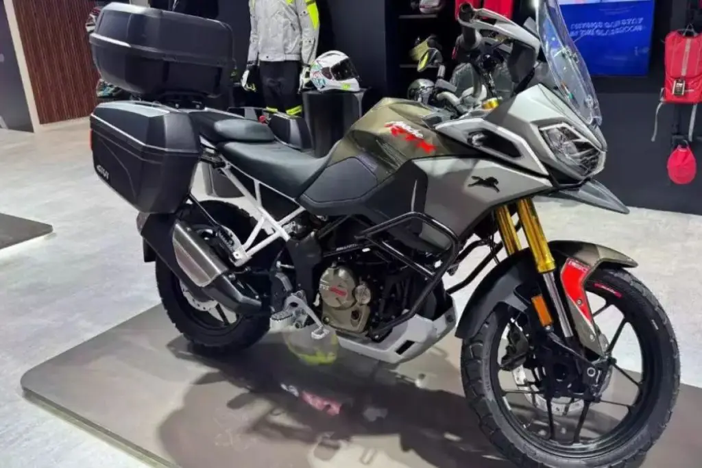 TVS Enters Adventure Bike Segment with Apache RTX 300 Unveiled at Auto Expo 2025