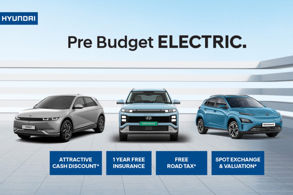 Hyundai EV Pre-Budget Offer: One Year Free Insurance for Buyers