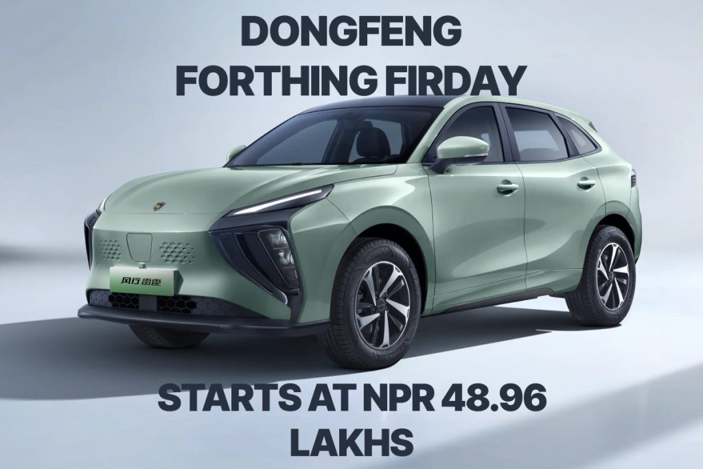 Forthing Friday Electric SUV Launched in Nepal at NAIMA Expo – Starts at NPR 48.96 Lakhs