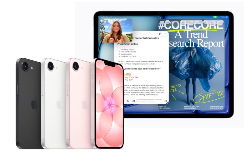 Apple Unveils Affordable iPhone 17e and M4-Powered iPad Air — Big Performance Boost at Same Starting Price